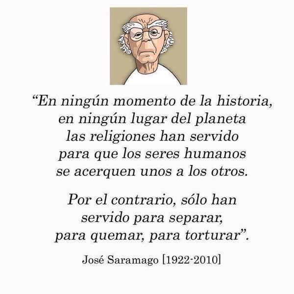 Saramago mensaje 1