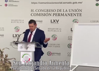 SENADOR ALEJANDRO ARMENTA COMENTA PRÓXIMO VIAJE DEL PRESIDENTE ANDRÉS MANUEL LÓPEZ OBRADOR A SURAMÉRICA