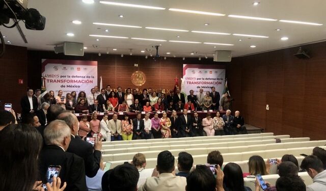CLAUDIA SHEINBAUM: UNIDAD EN TORNO AL PROYECTO 4ª TRANSFORMACIÓN QUE INICIÓ EL PRESIDENTE