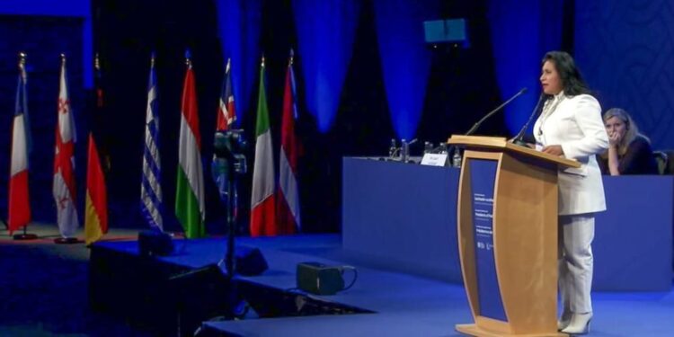 EN CONFERENCIA EUROPEA, EL SENADO PROMUEVE LA DEMOCRACIA INCLUSIVA