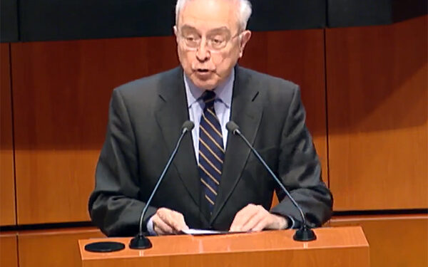 SEN. HÉCTOR VASCONCELOS: “AGRADEZCO LA DISTINCIÓN DEL PRESIDENTE Y SU PROPUESTA COMO NUEVO EMBAJADOR ANTE LA ONU”