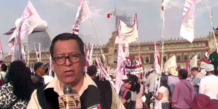 CLAUDIA SHEINBAUM PARDO INICIA CAMPAÑA ELECTORAL EN EL ZÓCALO