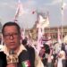 CLAUDIA SHEINBAUM PARDO INICIA CAMPAÑA ELECTORAL EN EL ZÓCALO