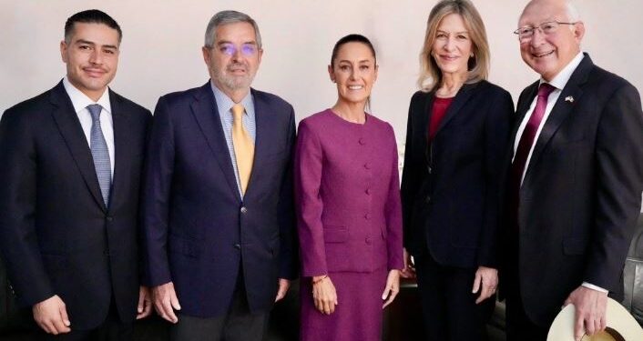 REUNIÓN EU-MÉXICO: CON CLAUDIA SHEINBAUM SE HABLÓ SOBRE EL VALOR DE LA ALIANZA
