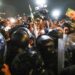 ENFRENTAMIENTOS ENTRE POLICIAS Y OPOSITORES A LA REFORMA JUDICIAL