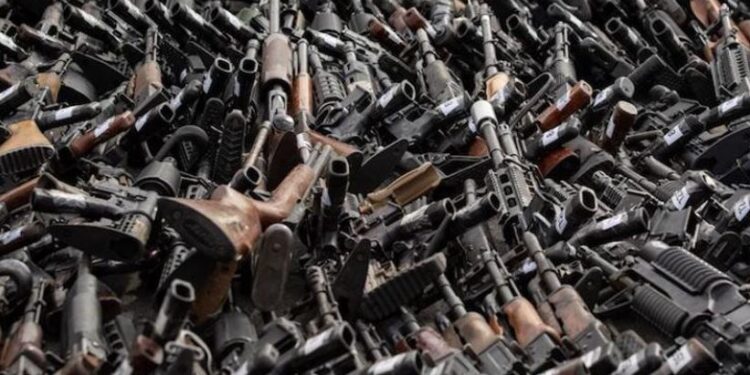 ESTUDIO DE ATF: 72 % DE ARMAS ESTADOUNIDENSES ILÍCITAS LLEGAN A MÉXICO