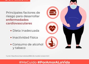 INEGI: ENFERMEDADES DEL CORAZÓN Y DIABETES CAUSA PRINCIPAL DE MUERTE EN MÉXICO