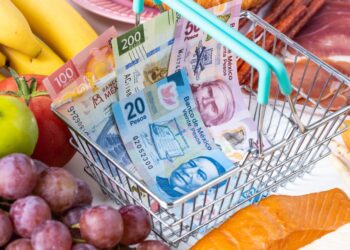 BAJA LA INFLACIÓN EN MÉXICO (SE DESCELERA A 4.55%)