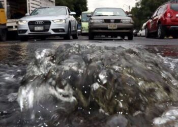 CDMX: EXISTE EL 40% DE FUGAS DE AGUA EN LA RED HIDRÁULICA