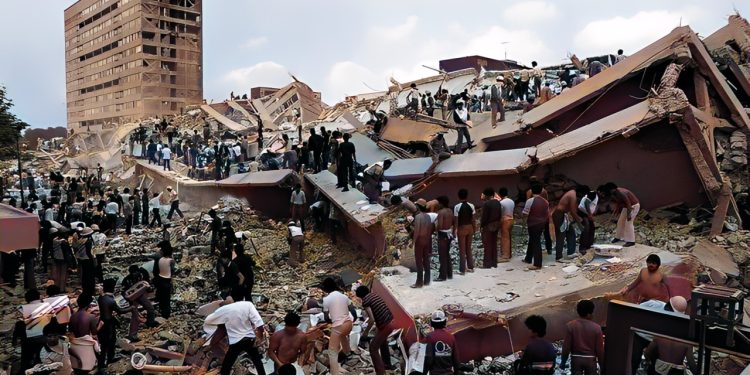 A 40 AÑOS DEL TERREMOTO DE 1985: LA TELÚRICA HERIDA (Micro relato/Reflexión) © D.R. Fidel Carlos Flores C.