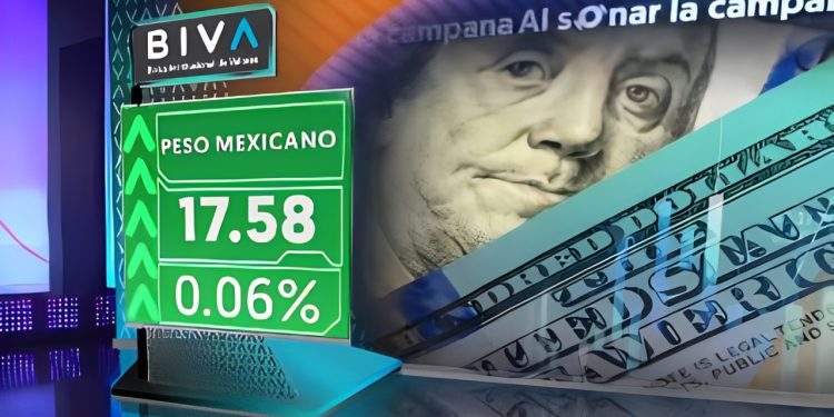 RÉCORD DEL PESO, CIERRA A 17.58 POR DÓLAR Y LOS MERCADOS SE RECUPERAN