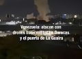 CARACAS: ANTE SOBREVUELO DE DRONES SE ESCUCHAN DISPAROS DE LARGO ALCANCE