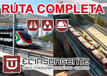 TREN INSURGENTE: LARGAS FILAS EN EL PRIMER DÍA DE LA RUTA COMPLETA