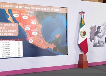 MÉXICO RECUPERÓ MIL 126 CONCESIONES MINERAS; VARIAS EN ÁREAS NATURALES PROTEGIDAS