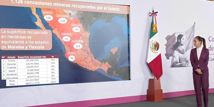 MÉXICO RECUPERÓ MIL 126 CONCESIONES MINERAS; VARIAS EN ÁREAS NATURALES PROTEGIDAS