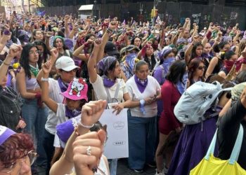 MARCHA EN EL ZÓCALO POR EL 8M EXIGIÓ IGUALDAD, RESPETO Y JUSTICIA