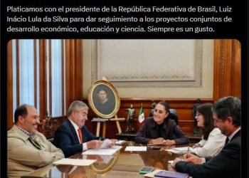 BRASIL Y MÉXICO DIALOGAN SOBRE PROYECTOS ECONÓMICOS Y ACUERDAN PRÓXIMA VISITA