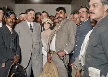SIETE FOTOS HISTÓRICAS (A COLOR) DE LA REVOLUCIÓN MEXICANA (1910-1917)