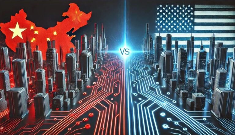 DONALD TRUMP ACOMPAÑADO DE ELON MUSK ARRIBA A CHINA; EL OBJETIVO ABRIR EL MERCADO A LA IA