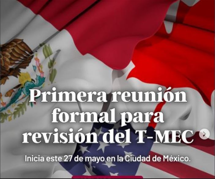 CSP SE ENCUENTRA REUNIDA CON FUNCIONARIOS DE EEUU POR EL T-MEC